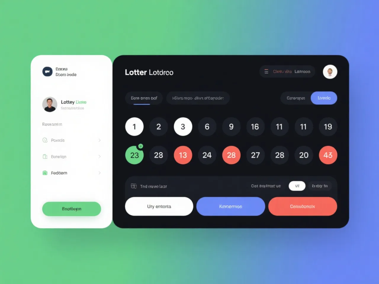 数据看板示意图